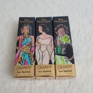 🆕️BNIB Colourpop Disney Princess Lipstick Bundle